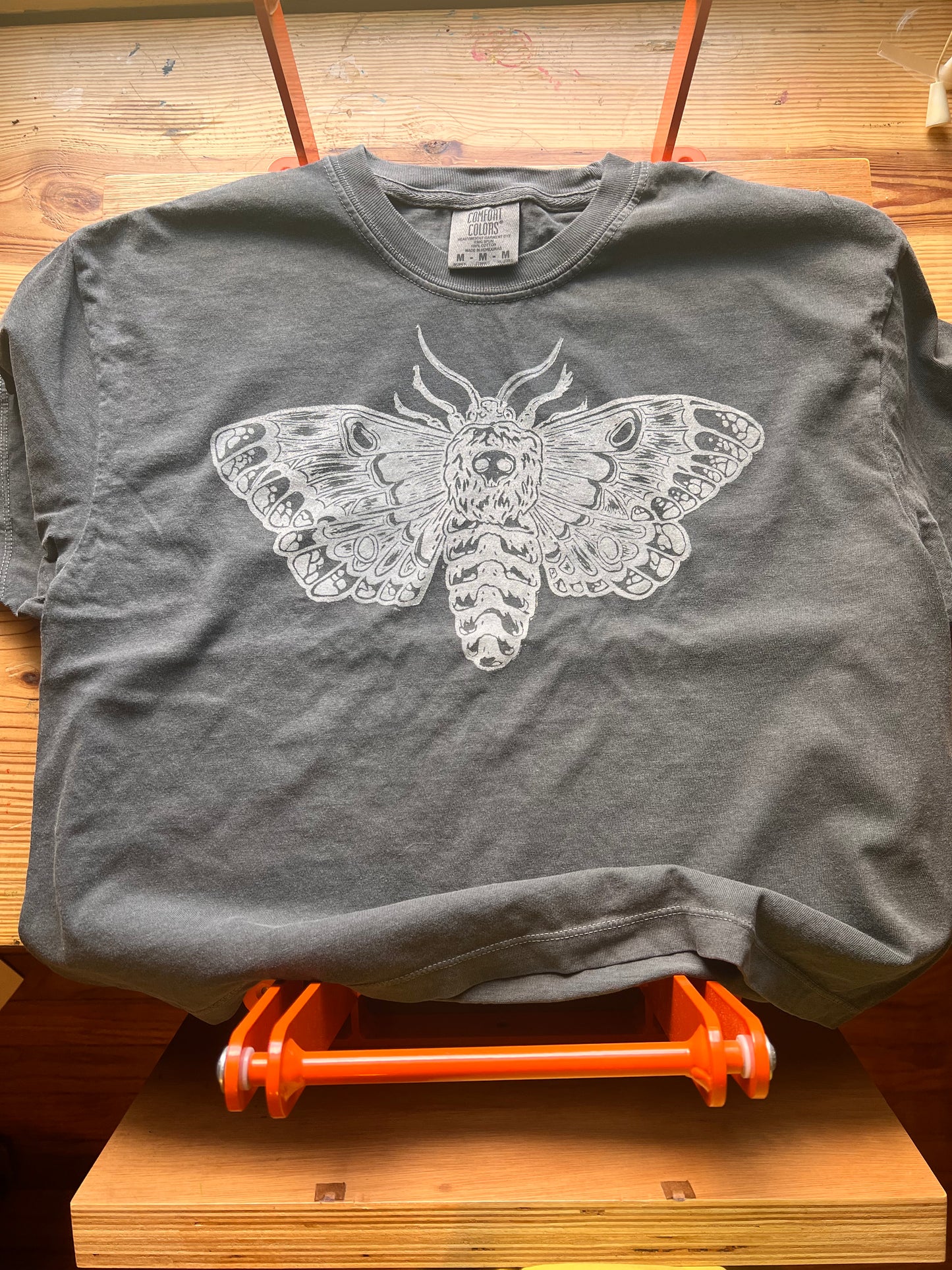 Cropped Death’s Head Moth Tee