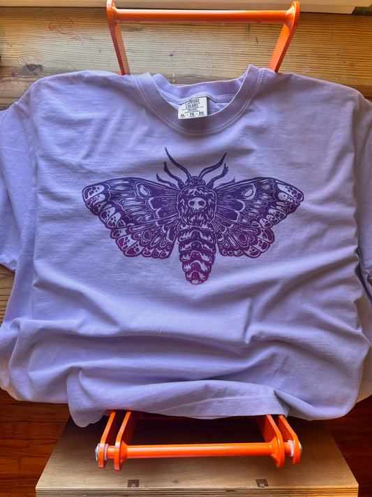 Cropped Death’s Head Moth Tee